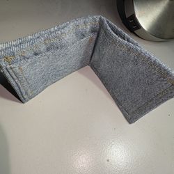 Hand Made Denim Wallet 