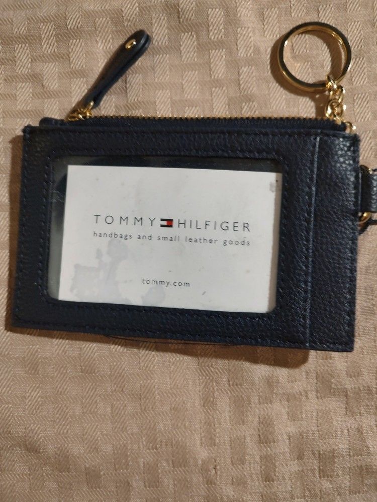 Navy Blue Tommy Hill figure Small Wallet