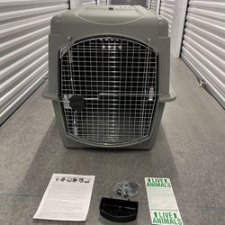 PetMate Sky Kennel Large Dog Kennel Crate 40” 70-90 Pounds 4 Way Vault Door Airline Travel  