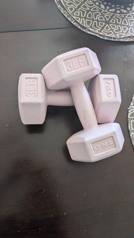 Set of 3 Lb Weights