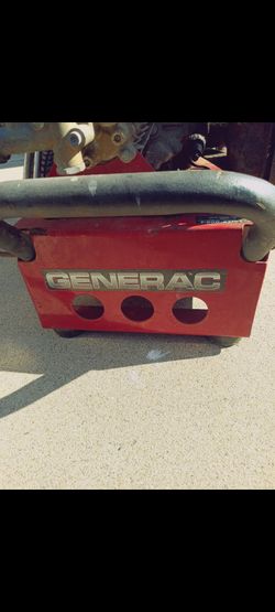 Generac pressure washer