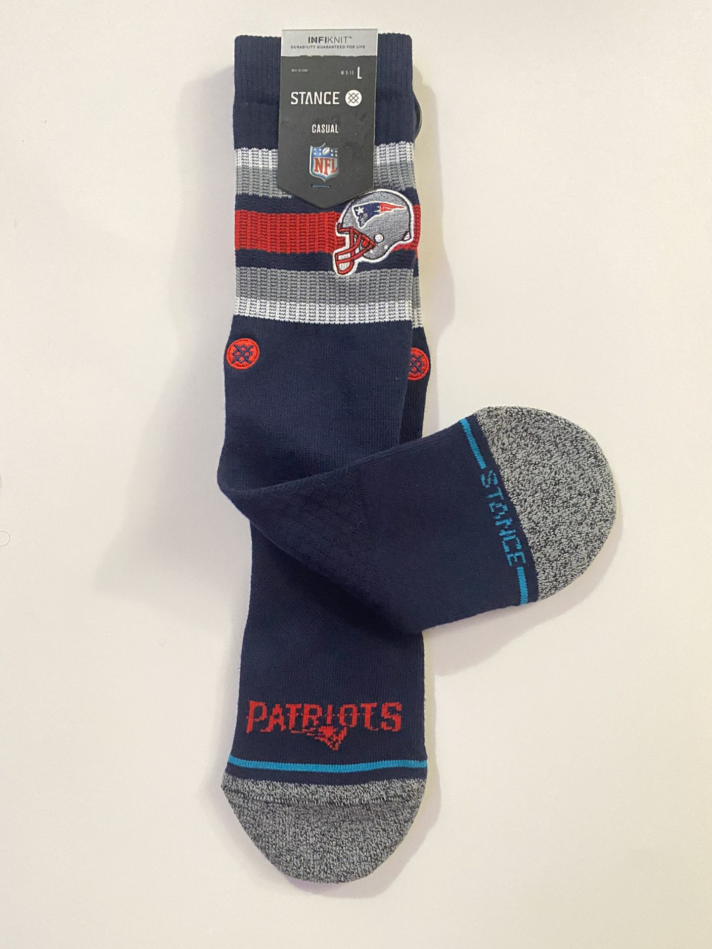 NFL Patriots Stance Socks 