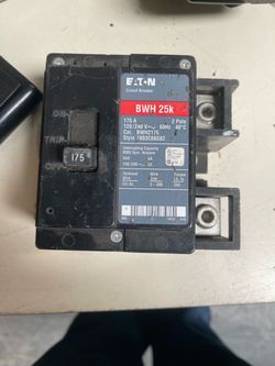 Eaton BWH2175 175A 2-Pole Circuit Breaker