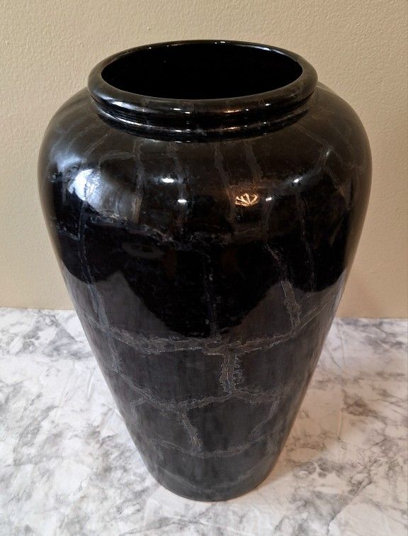 SCHEURICH MID-CENTURY MODERN 15" TALL VASE - WEST GERMANY 