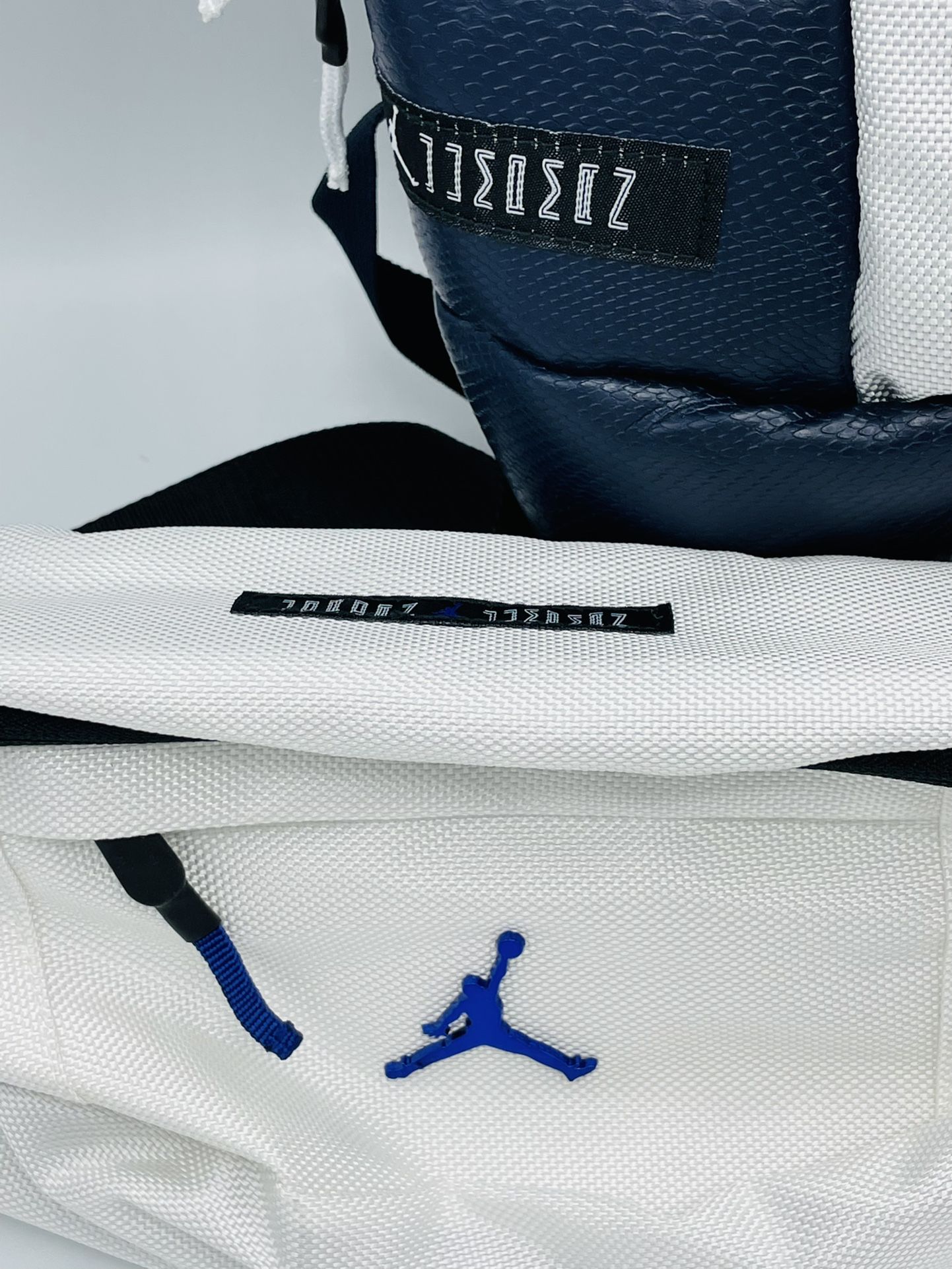 Nike Air Jordan Concord 11 Backpack/ Crossbody Fanny Pack Bundle Limited Edition