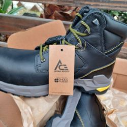 New Workboots Unisex 11mens Women's 12.5