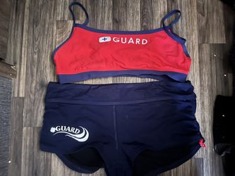 Womens Lifeguard Top & Bottom