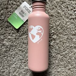 Pink Victoria’s Secret Klean Kanteen Water Bottle