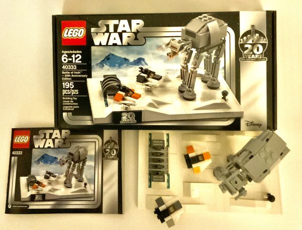 star wars 20th anniversary edition battle of hoth set lego