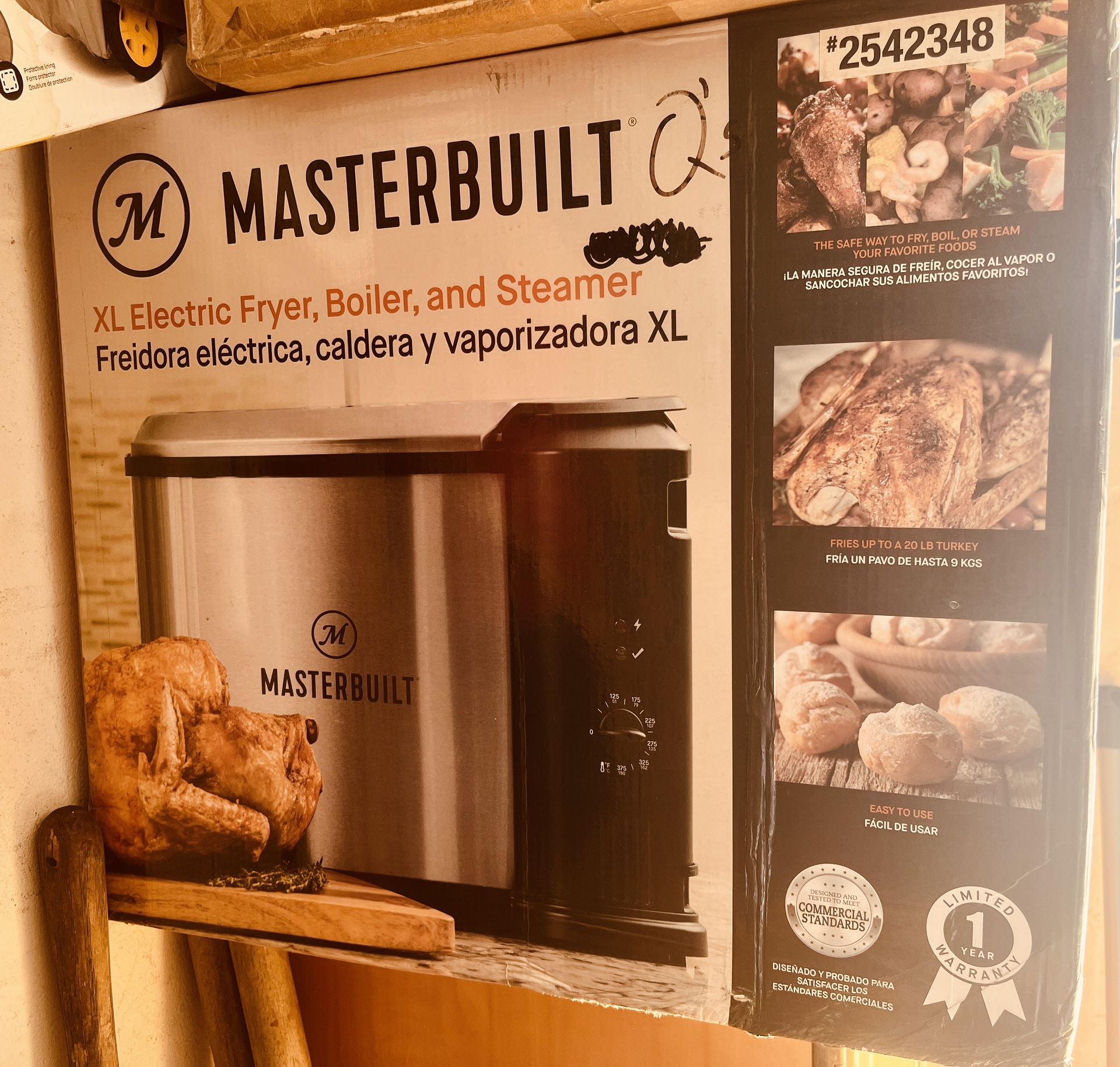 Xl Electric Fryer,Boiler, And Steamer