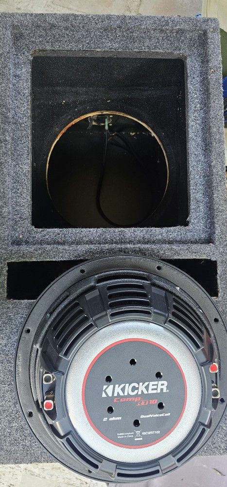Subwofer Kicker 10 Inch. 2 Ohm