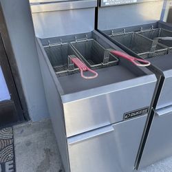 Commercial Double Fryer 