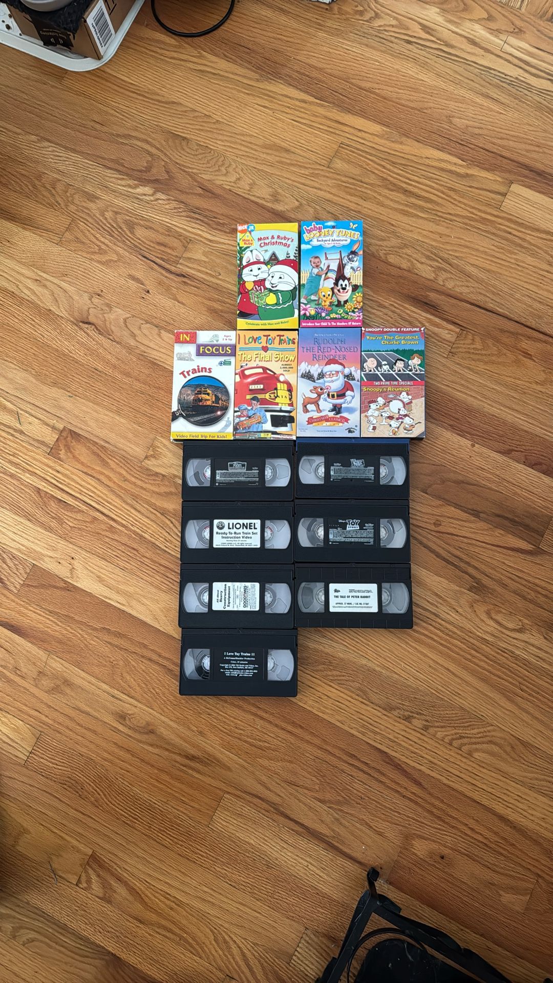 VHS Tapes Assorted Kids