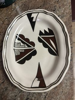5.00 Mela Tenerio ( acoma) 7” Plate