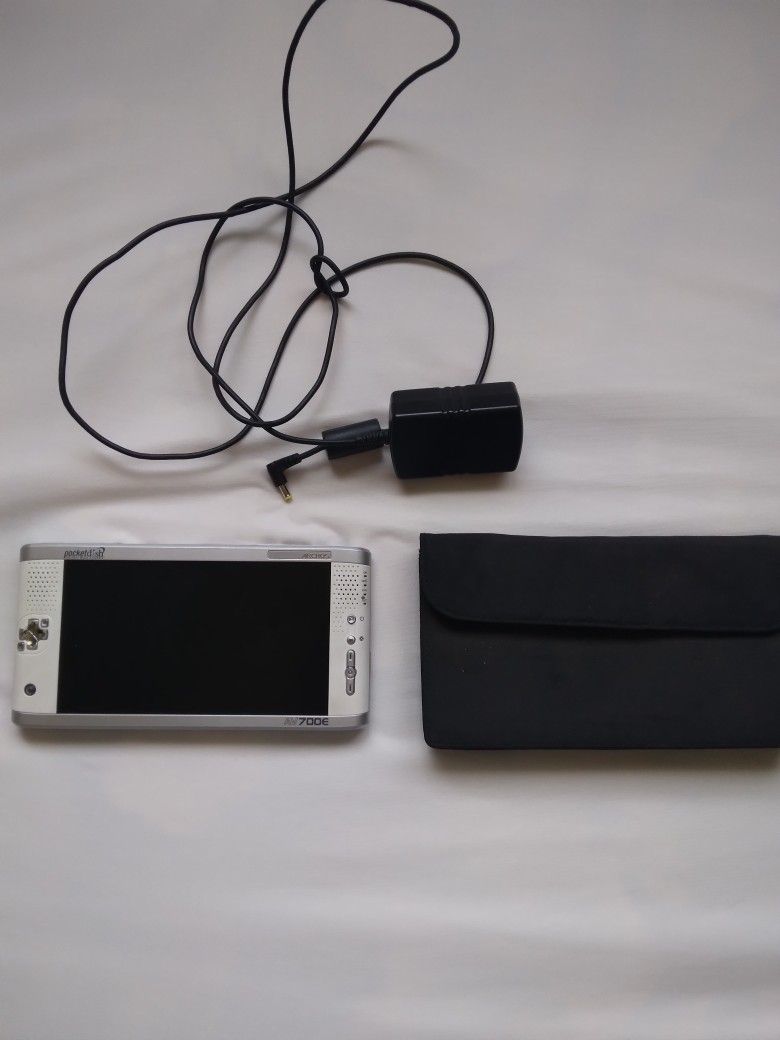 Archos pocket dish AV700E digital media recorder w/case