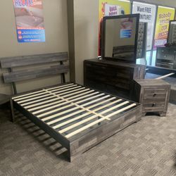 Rustic Queen Bedroom Set 