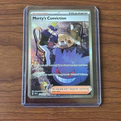 Pokemon Morty’s Conviction SIR