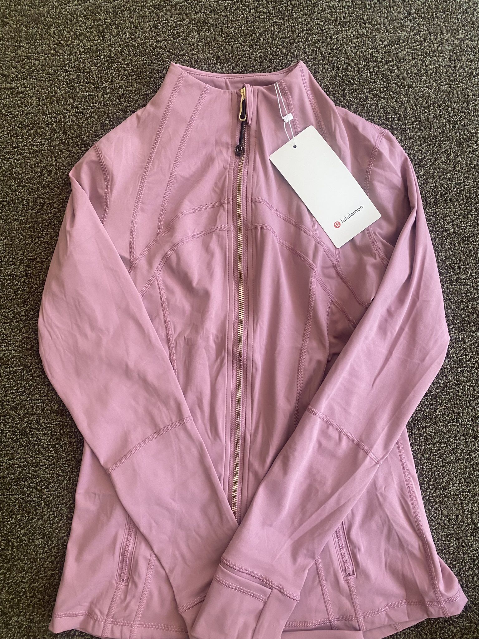 lululemon "Women's Defined Cropped Jacket" & "Align High- Rise Shorts"