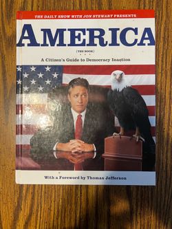 America (The Book): A Citizen’s Guide to Democracy Inaction – Jon Stewart Hardcover