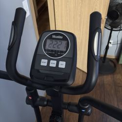 Niceday Elliptical Machine, Elliptical Exercise Machine for Home with Hyper-Quiet Magnetic Driving System, Elliptical Trainer with 15.5IN-18IN Stride,