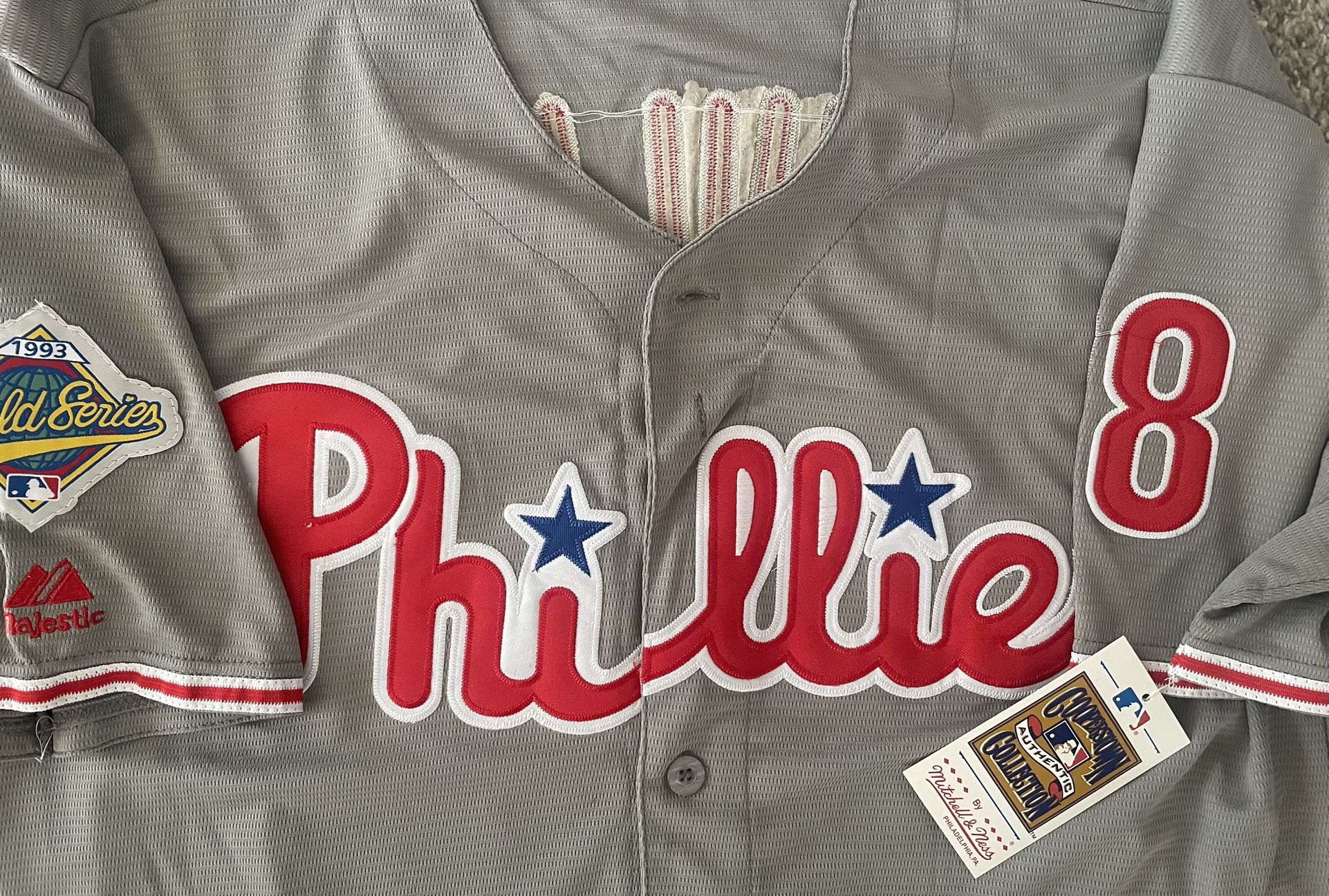 Philadelphia Phillies 1993 World Series Jersey Curt Schilling
