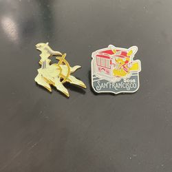 Arceus And Pickachu 2018 San Fransisco Pin