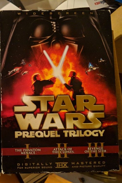 Star Wars Prequel Trilogy 6-Disc DVD Slipcase Set