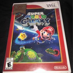 Super Mario Galaxy Nintendo Wii Game, Video Games, Mario Games 