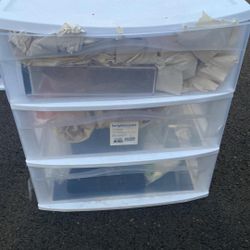 Brand New 3 Drawer Plastic Multipurpose 