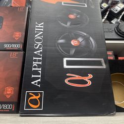 Alphasonik  Dual 12”  In Box Special Package