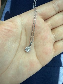 Silver necklace