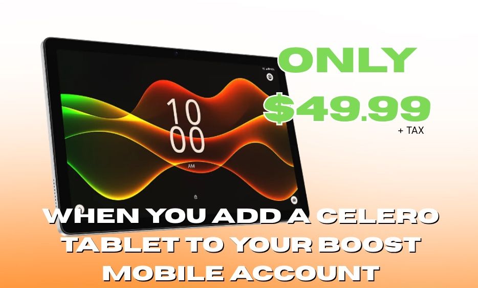 đŸ¤‘Celero 5G Tab