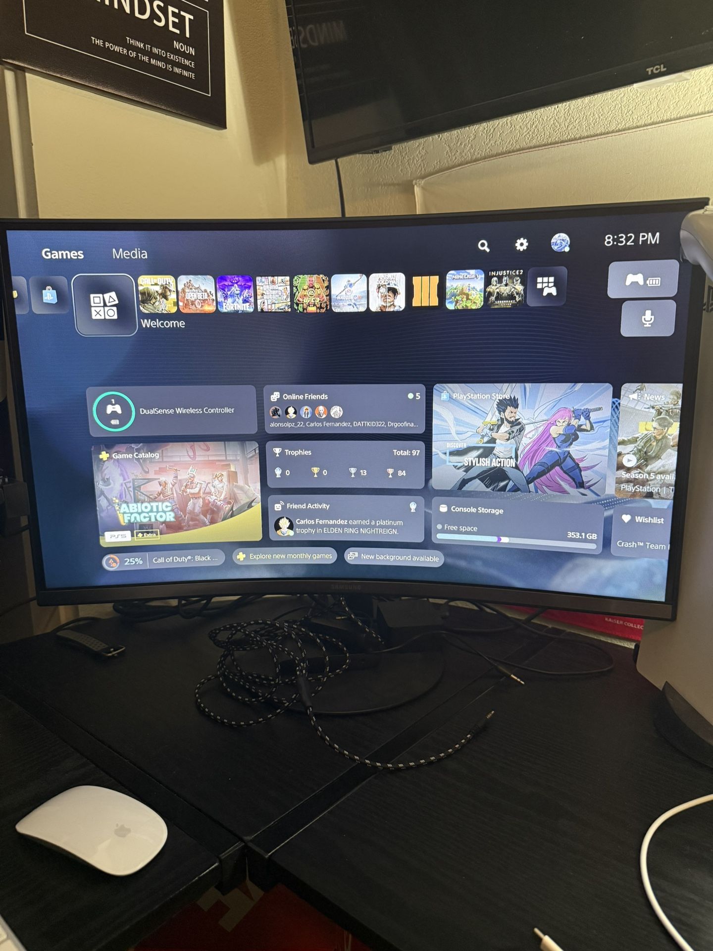 Samsung curved Monitor