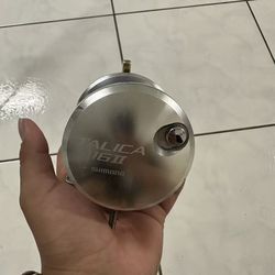 Shimano Talica 16 double-speed gear, equipped with YJK80lb colored line