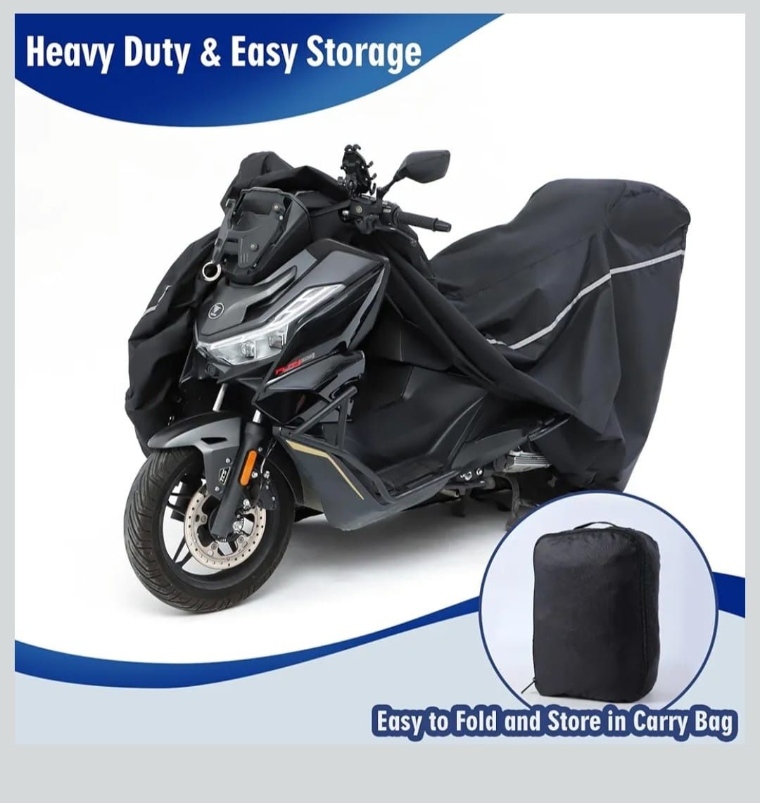 Motorcycle Cover Heavy Duty + Mystery Gift
