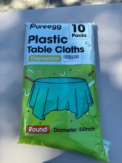 Disposable table cloths