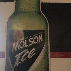Molson Ice Beer Sign