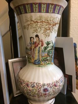 Asian vase