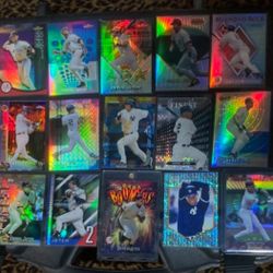 Derek Jeter Refractors + Parallels