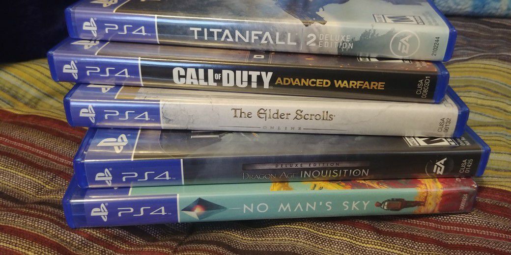Ps4 game lot