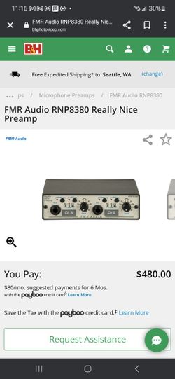 FMR RNP (ReallyNicePreamp)
