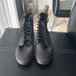 DR. MARTENS SHERIDAN WOMEN'S CANVAS CASUAL BOOTS