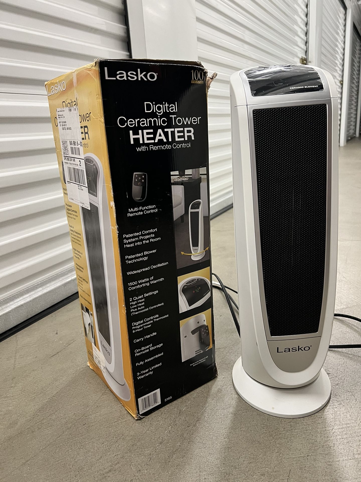 Tower Heater With Remote Control