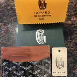 Goyard Card Wallet Unisex