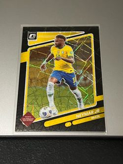2021 Panini Donruss Optic Road To Qatar Neymar Jr #18 Black Velocity 18/25