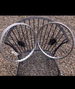 20” OLDSCHOOL 36H WHEELS 3/8 Axels