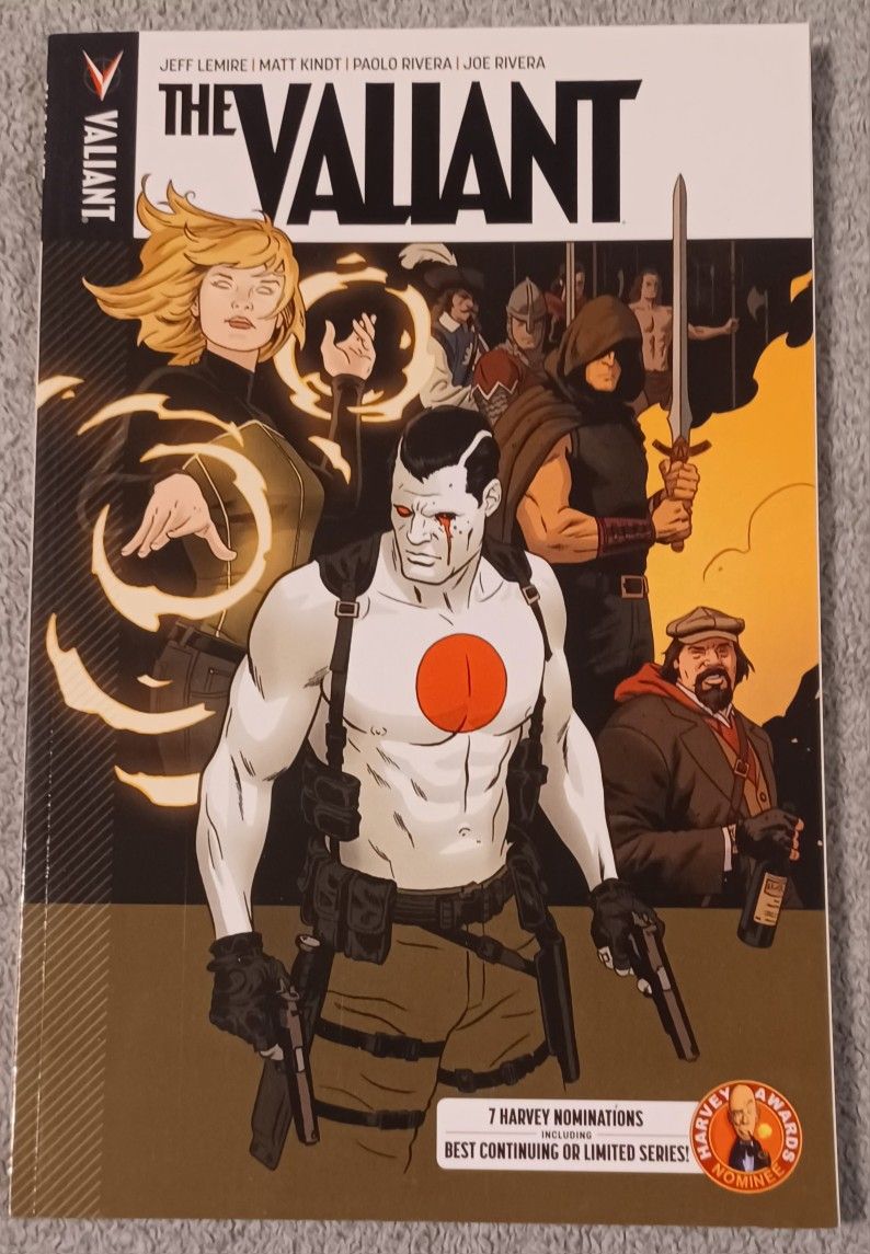 The Valiant Paperback Comic Battle Eteral Warrior