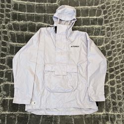 Adidas TERREX Made to Be Remade Wind Anorak Hiking Jacket Men Size L - HN2957