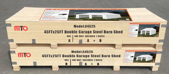 New Galvanized Metal Garages, Sheds & Carports