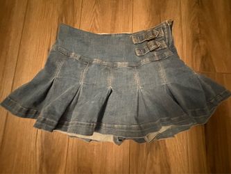 Wild Fable denim mini skirt w/shorts